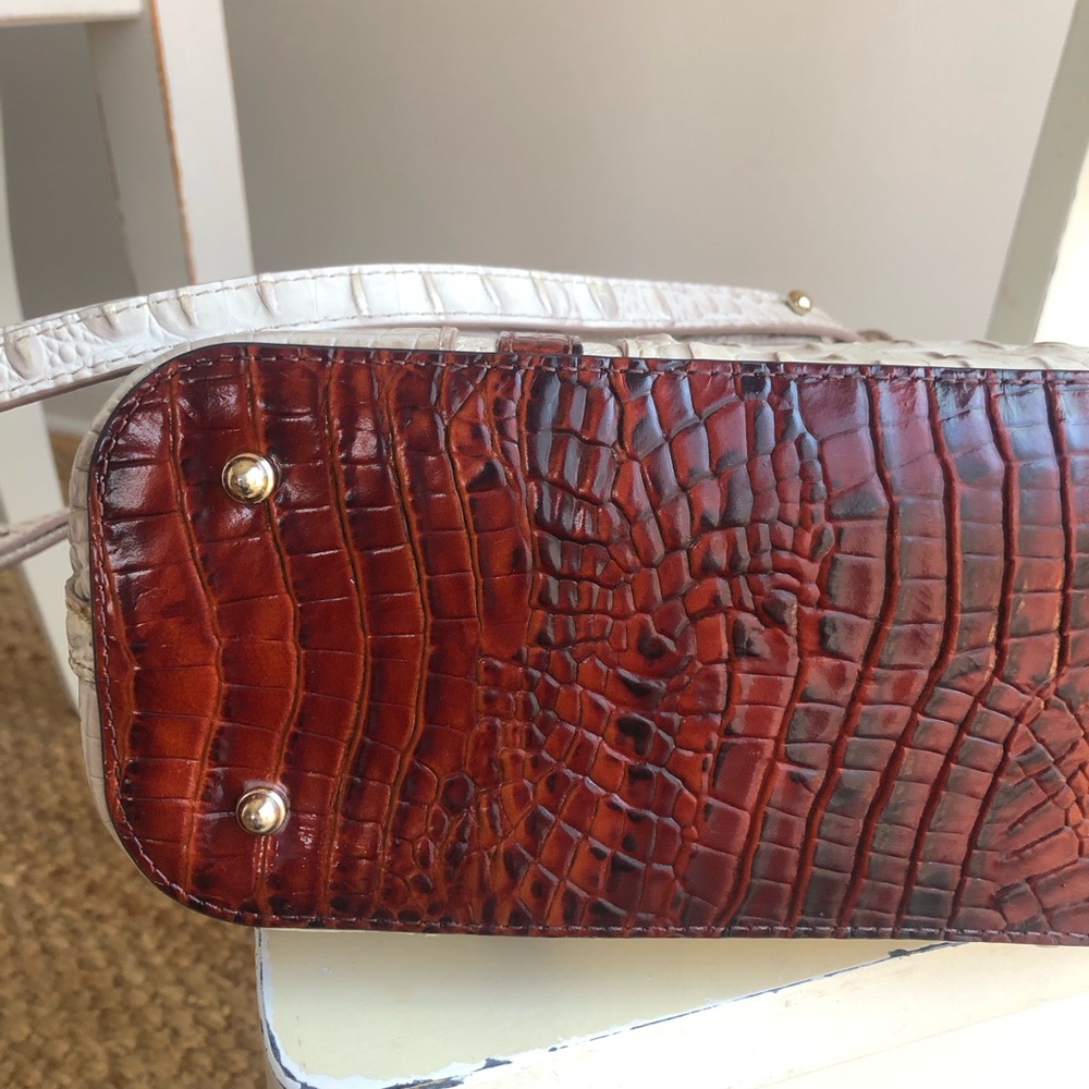 Brahmin Asher Satchel. Structured. Adjustable Str… - image 13